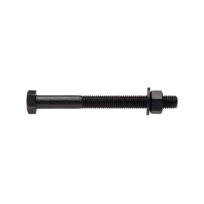 Zenith M12 x 120mm Black Hex Head Bolt - 4 Pack