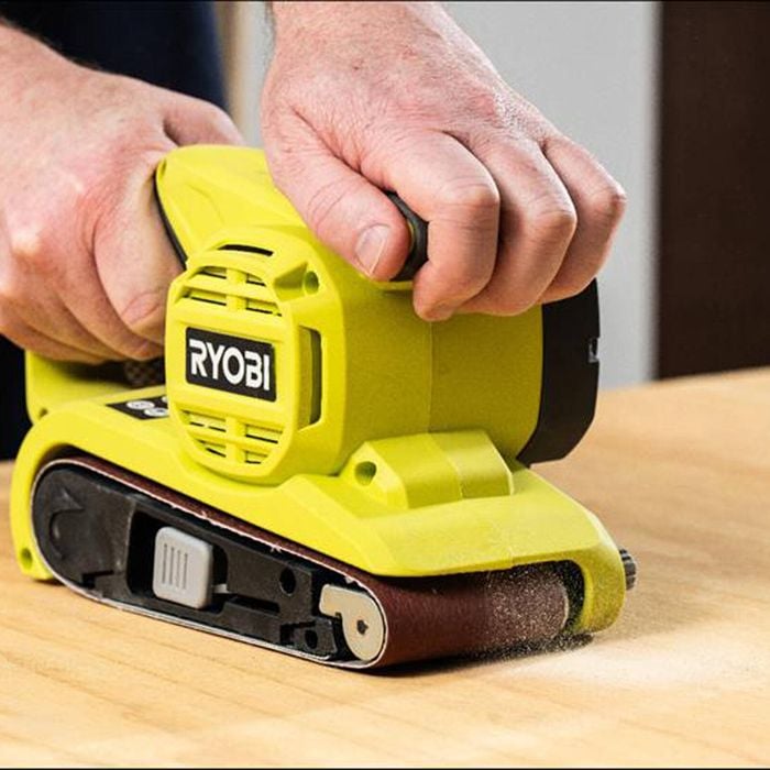 Ryobi Home Depot Belt Sander Paper Ryobi 800W 76mm Belt