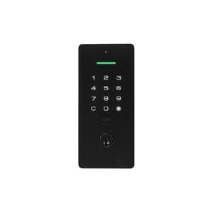 Lockwood Black Matt Secure Touch Keyed Digital Deadbolt