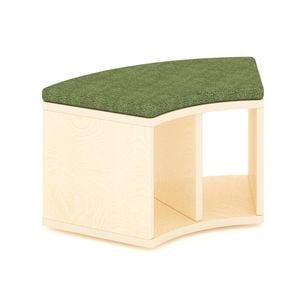 Jooyes Puzzle Series Kids Arc Book Storage Bench With Cushion