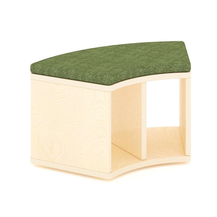 Jooyes Puzzle Series Kids Arc Book Storage Bench With Cushion