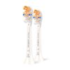 2pc Philips Sonicare A3 Premium All-in-One Brush Head White Replacement