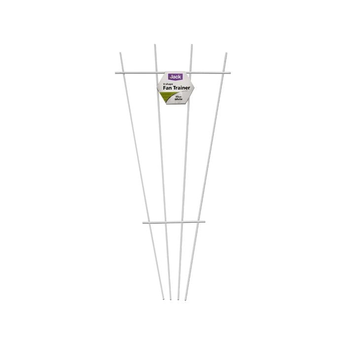 Jack 45cm White V Panel Fan Plant Trainer