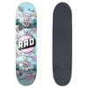 Rad Board Co Complete Skateboard Dude Crew - Cherry Blossom Pink / Blue 7.75