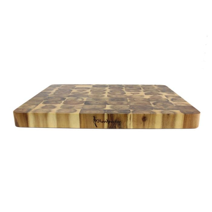 Woodpecker Acacia Wood Rectangular Food Preparation Cutting Board 50x38x4cm