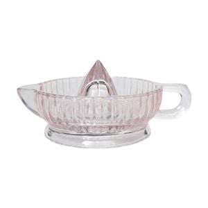 Urban Products Mari Juicer Pink Glass Citrus Reamer W/ Handle 17cm