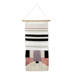 J.Elliot Estella Wall Hanging Natural Black Grey 45 x 75 cm