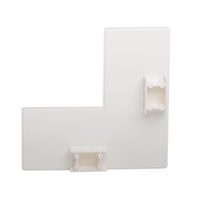 Dynex 1Ea White Pallisade Boxed Corner Endcap