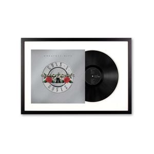 Framed Guns N Roses Greatest Hits - Double Vinyl Album Art