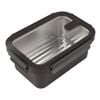 Marquee 1.6L Black Stainless Steel Food Container