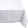 Rans Elegant Hemstitch White Tablecloth Round 220cm