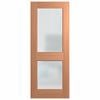 Hume 2340 x 820 x 40mm External Door Joinery Translucent Glass JST2