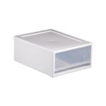 Inabox 34 x 27 x 14cm White Single Stackable Drawer - 1 Drawer