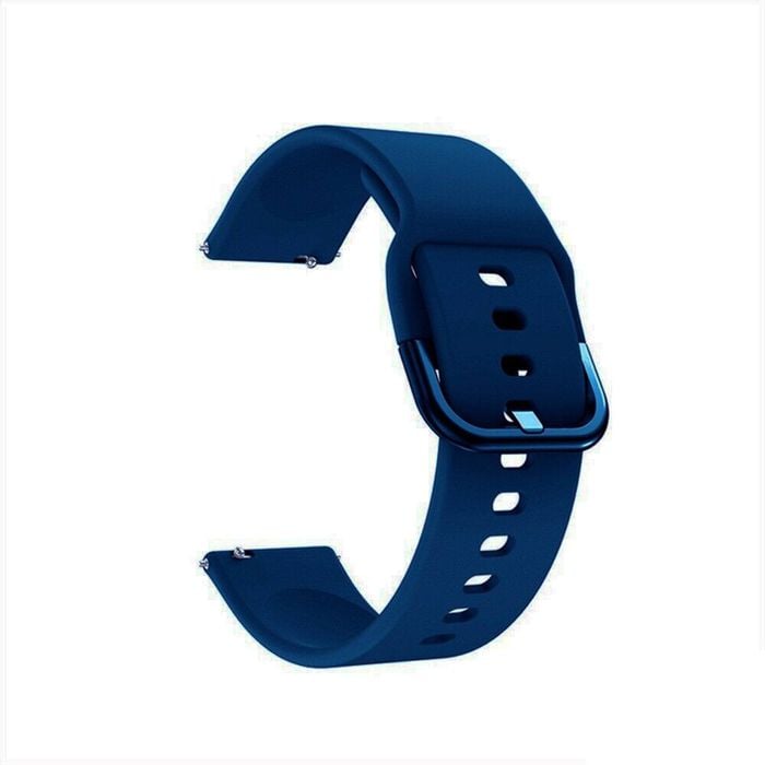 Silicone Sports Watch Band Strap - For Samsung Galaxy Watch Garmin Venu Huawei Universal 22mm (Blue)