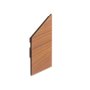 DECO 50 x 80mm Casuarina Angle Left DecoBatten End Cap