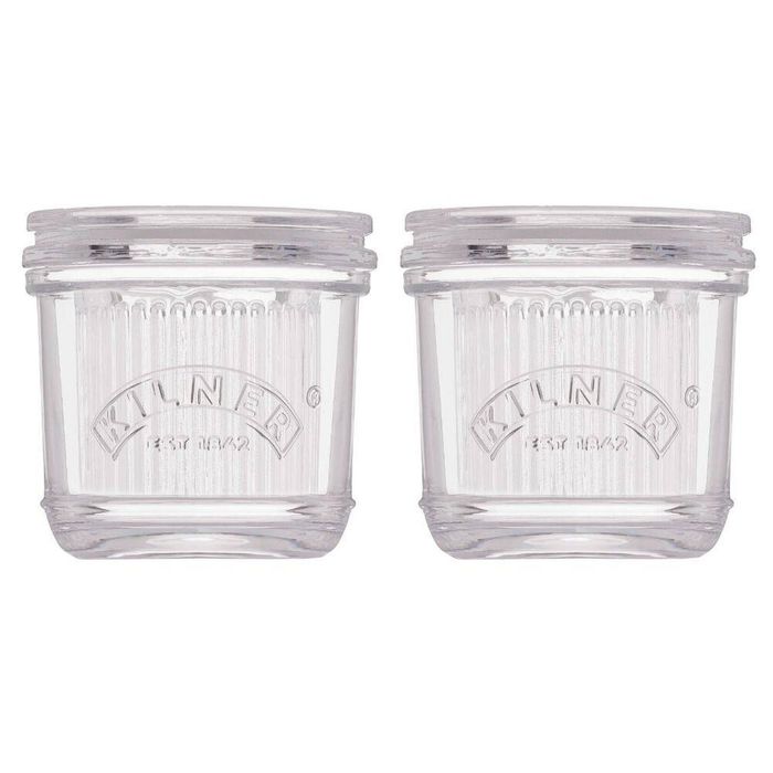 Kilner Glass Butter Crock | 200ml Set of 2