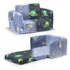Playpals Kids Sofa Convertible Couch Fold Out Play Couch Toddler Sofa