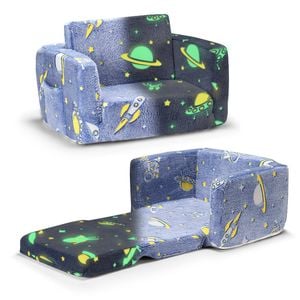 Playpals Kids Sofa Convertible Couch Fold Out Play Couch Toddler Sofa