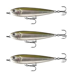 3x 13 Fishing 94mm Navigator Topwater Pencil Bait Fishing Lures - Epic Shad