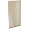 ProtectorAl 300 - 1000 x 1001 - 2000mm Paperbark Vertical 9mm Gap Aluminium Welded Slat Panel