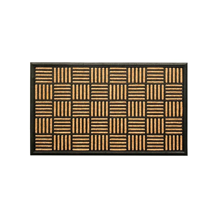 45 x 75cm Bali Grid Coir Outdoor Mat