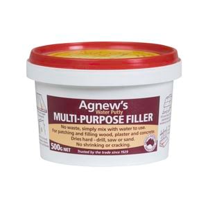 Timbermate 500g Agnew's Water Putty Powder - 500g