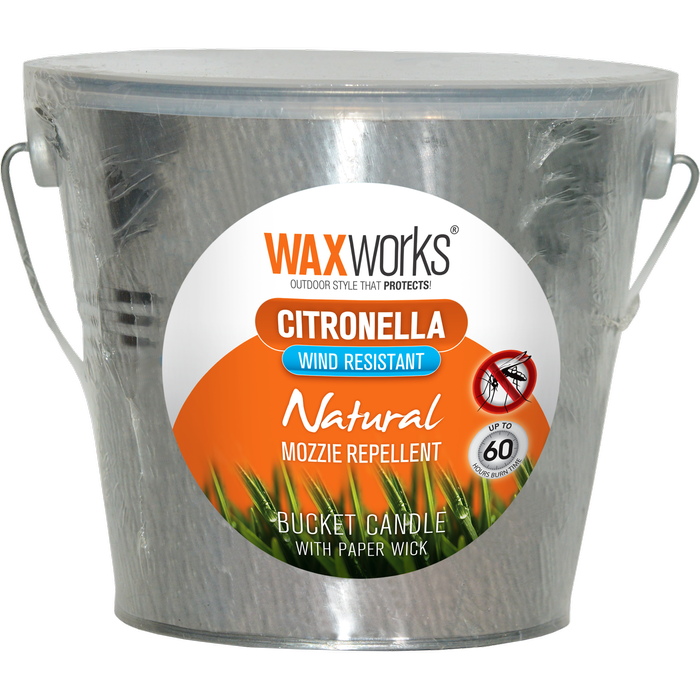 Waxworks Citronella Bucket Candle