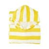 Annabel Trends Beach Poncho 100x82cm Cover Up Absorbent Towel Yellow Stripe
