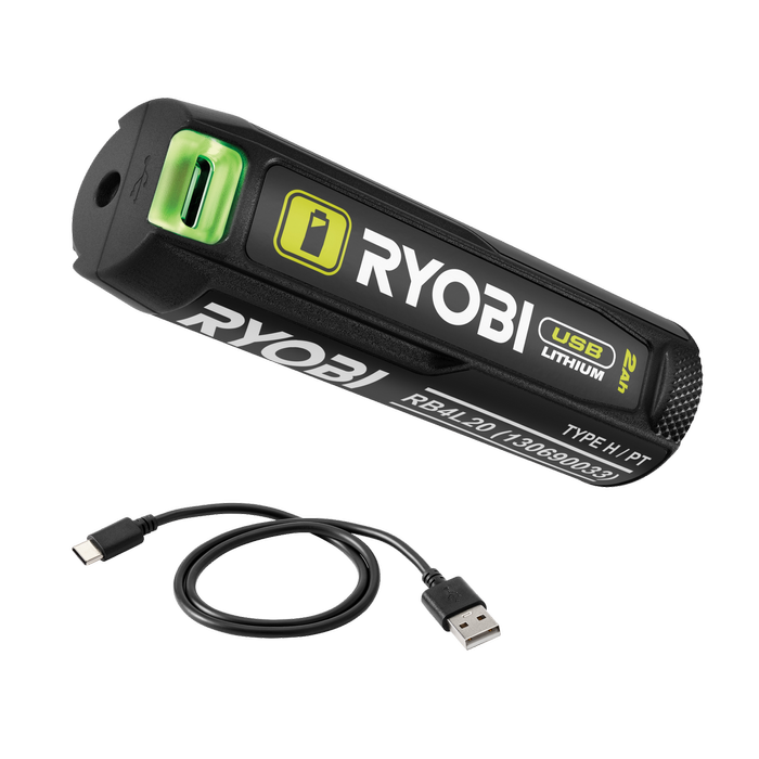 Ryobi 2.0Ah USB Battery Power Bank RB4L20