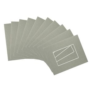 Nicola Spring A4 Frame Picture Mounts - For A5 (6" X 8") Image - Pack Of 10