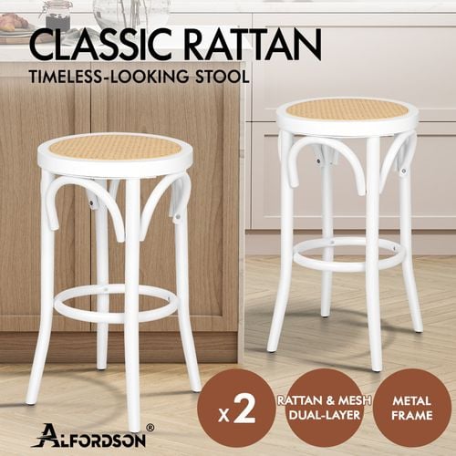 ALFORDSON 2X Bar Stools Bunnings Australia