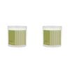 2PK Porto Illumina 425g Scented Wax Candle Lime & Yuzu Twist Home Fragrance
