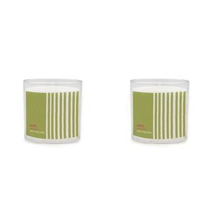 2PK Porto Illumina 425g Scented Wax Candle Lime & Yuzu Twist Home Fragrance