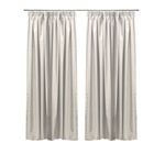 Claremont 240 x 205cm Natural Logan Pencil Pleat Blockout Curtain