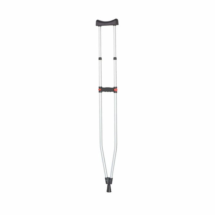 Premium Underarm Crutches Pair - Lightweight & Adjustable Support - Tall