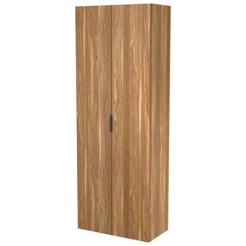 Lugna 2048 x 750 x 380mm Cove 3 Shelf 3 Drawers Double Door Storage Cabinet
