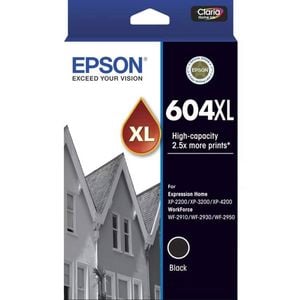 Epson Epson 604XL Black High Yield Ink Cartridge Toner C13T10H192