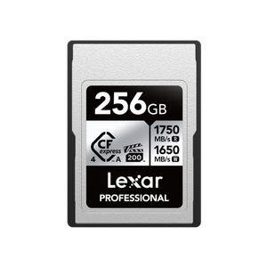 Lexar Pro 256GB TYPE A CFExpress Card SILVER SERIES
