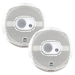 Dual Dms365 6.5" 120w 3 Way Marine Speakers