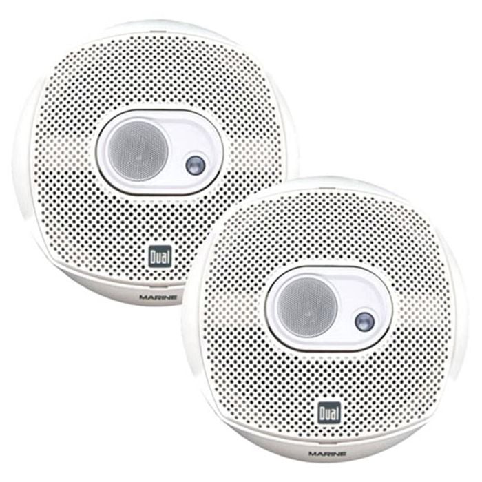Dual Dms365 6.5" 120w 3 Way Marine Speakers