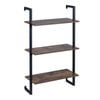 Costway 3 Tier Wall Bookshelf Industrial Kitchen Coffee Bar Display