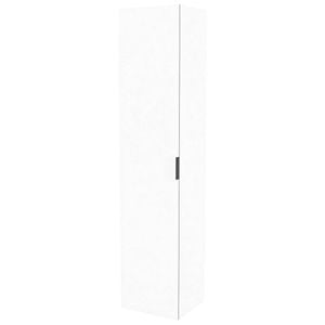 Lugna 2048 x 450 x 380mm White 3 Shelf 3 Drawer Wardrobe Unit
