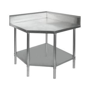 Modular Systems Corner Workbench With 100mm Splashback, 900x900x900mm 0900-6-wbcb/h