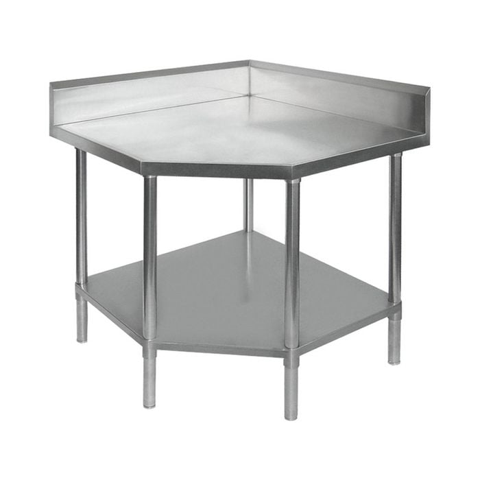 Modular Systems Corner Workbench With 100mm Splashback, 900x900x900mm 0900-6-wbcb/h