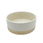Baxter Bone Cream Ceramic Dipped Fleck Pet Bowl