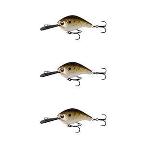 3x 13 Fishing 60mm Jabber Jaw Deep Crankbait Fishing Lures - Truffle Butter