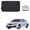 Front Windscreen Sun Shade for Toyota Aurion 2012 - 2017 (XV50) - Standard 150 x 85 cm - Black