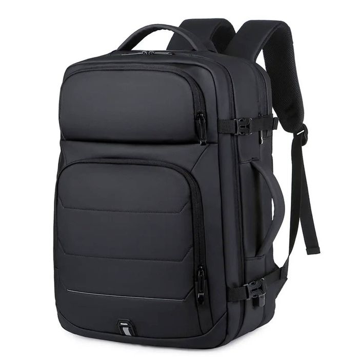 Laptop Backpack with USB Port Black