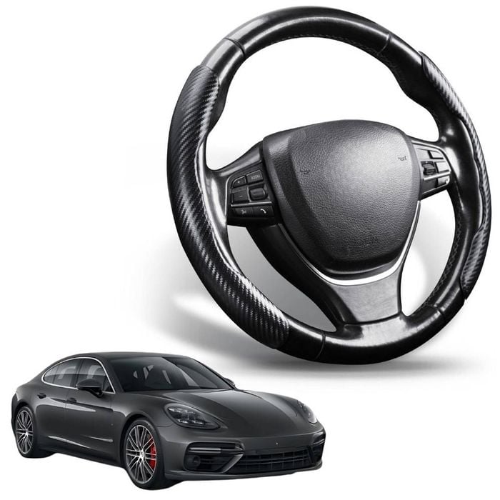 Segmented Steering Wheel Cover for Porsche Panamera 2017 - Current (972 G2)