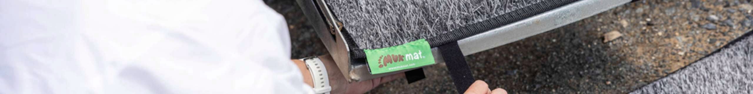Muk mat on a camp site